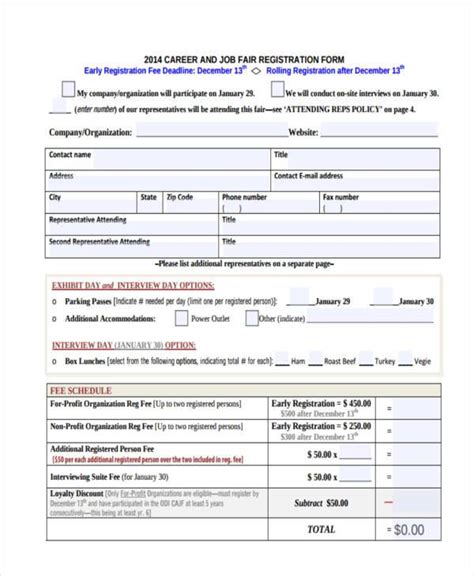 r career registration